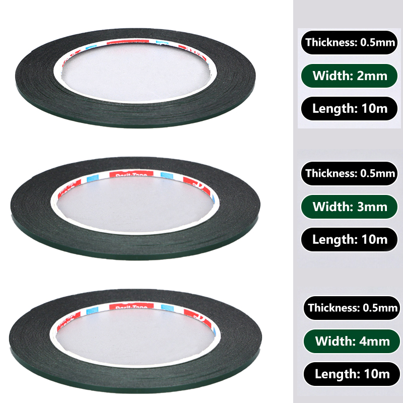 Electronics Repair Tape - 2/3/4mm Double Sided Sticky Foam Tape