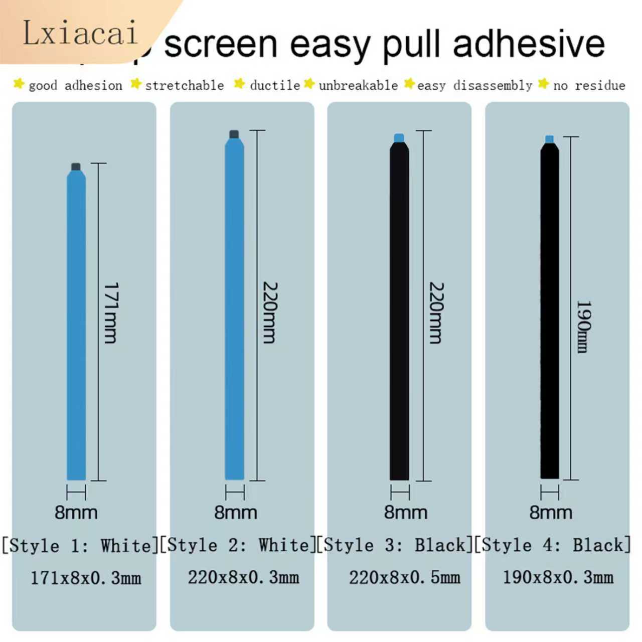 Electronics Repair Tape - Easy Pull Glue Laptop Screen LCD