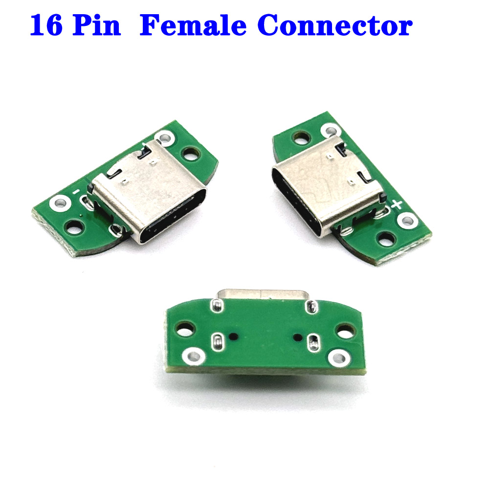 Pcb Holder Clamp - USB 3.1 Type C Female Connectors