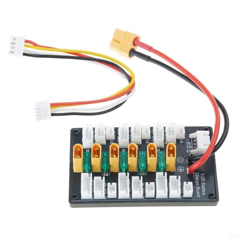 Electronics Repair Lab - 6 Port XT30 Parallel Charging Board