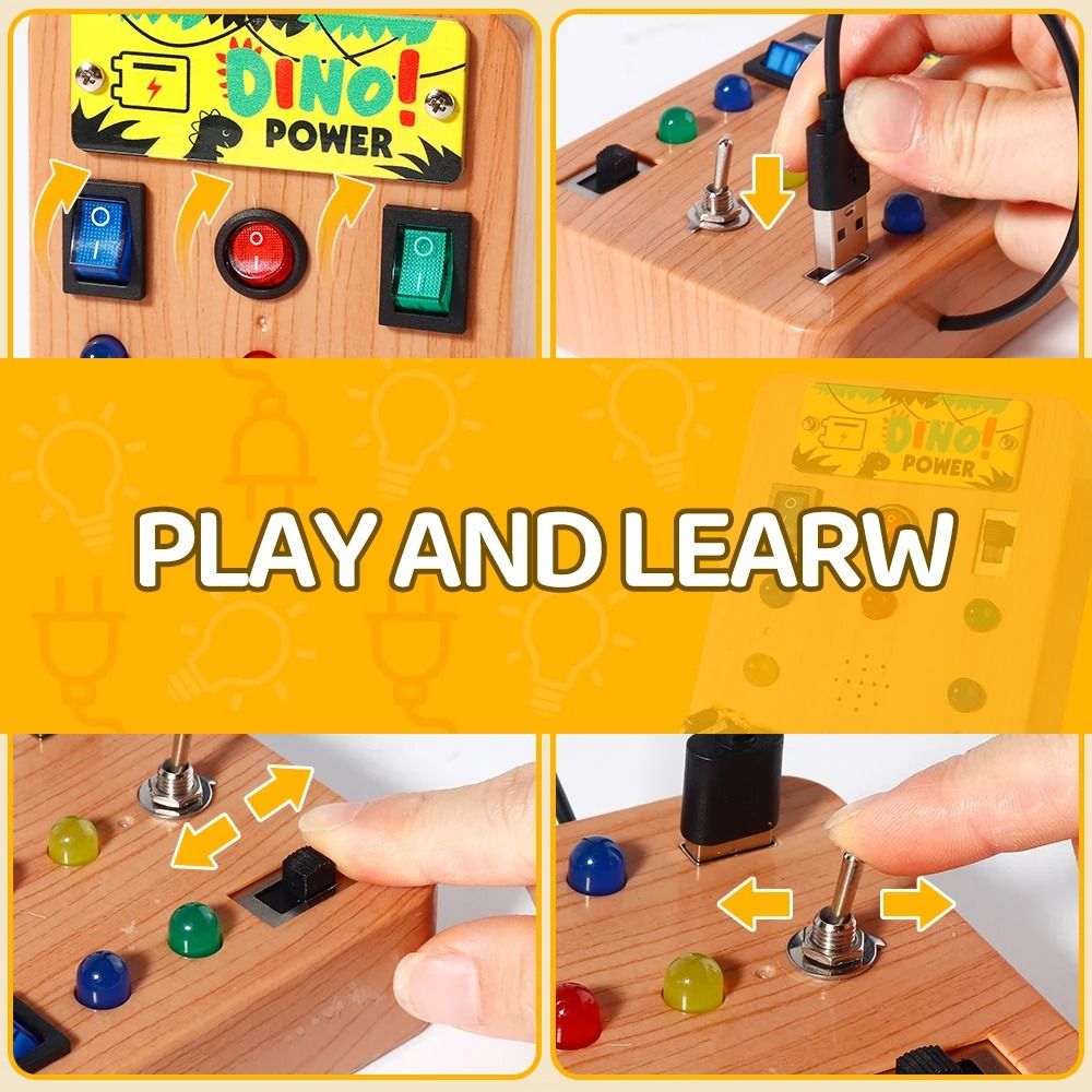 Montessori Toddler Busy Board  - Electronics Repair Workshop ulasan dan harga
