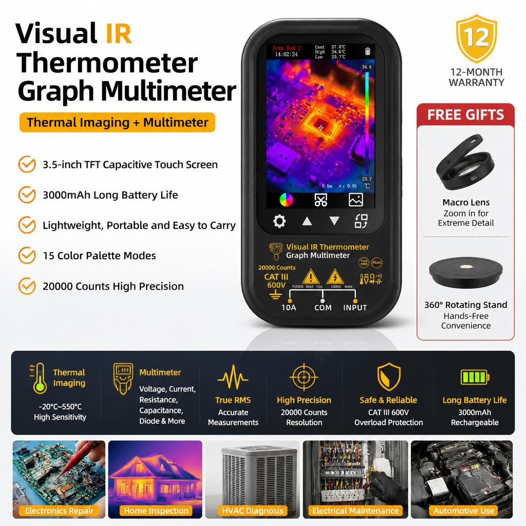 BSIDE SH6 Thermal Imager Digit - Electronics Repair Engineer ulasan dan harga