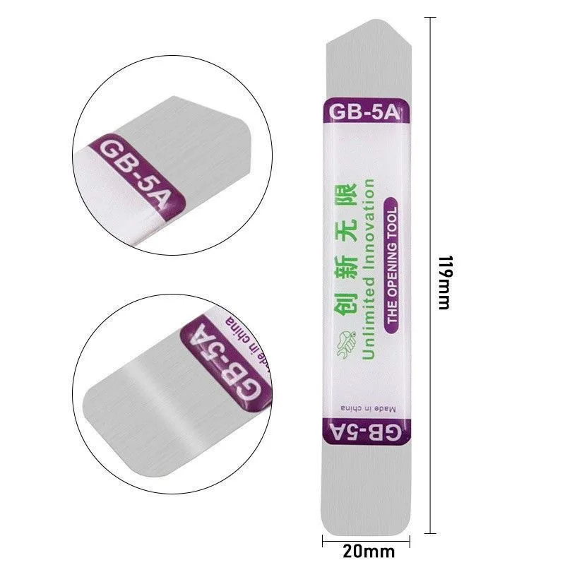 1-6Pcs Metal Flat Soft Blade C - Electronics Repair Kit ulasan dan harga