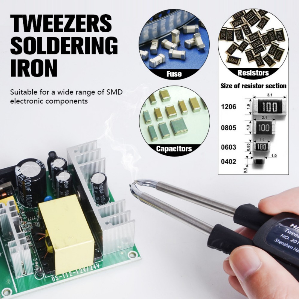 T12 Soldering Tweezer Handle – - Electronics Repair Workshop ulasan dan harga
