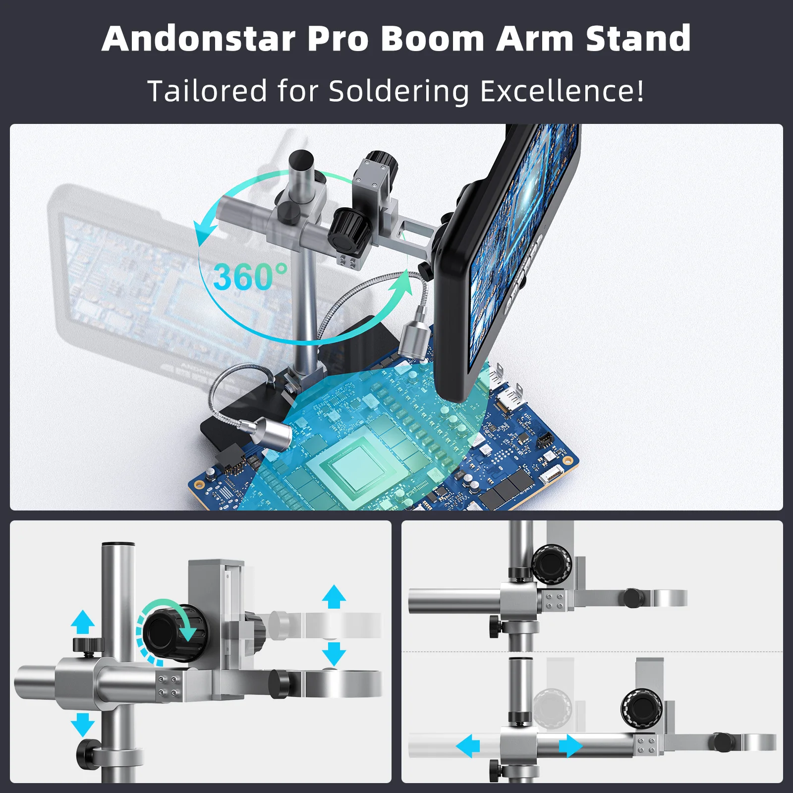 Andonstar AD210S-Pro 4K 60FPS  - Electronic Repair ulasan dan harga
