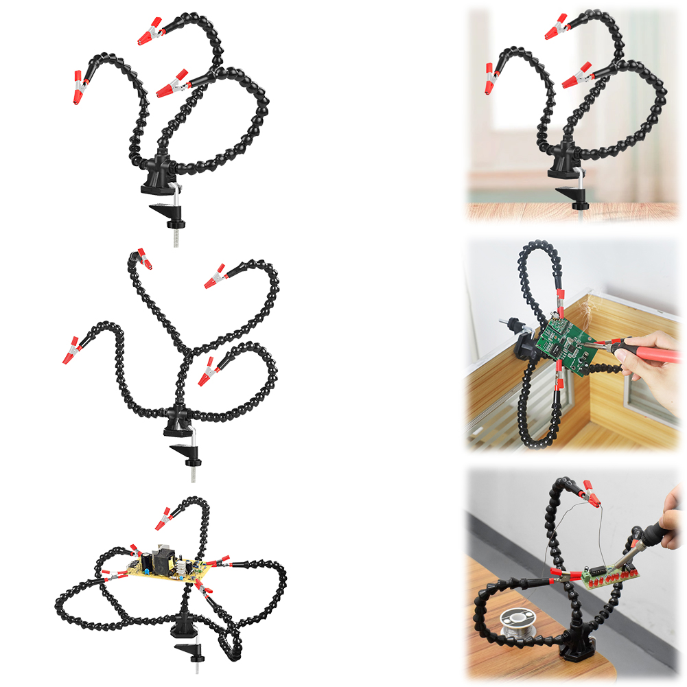 Desk Clamp Soldering Third Han - Pcb Holder Clamp ulasan dan harga