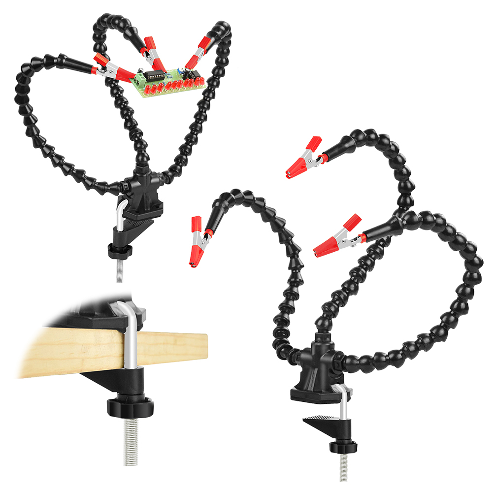 Desk Clamp Soldering Third Han - Pcb Holder Clamp ulasan dan harga