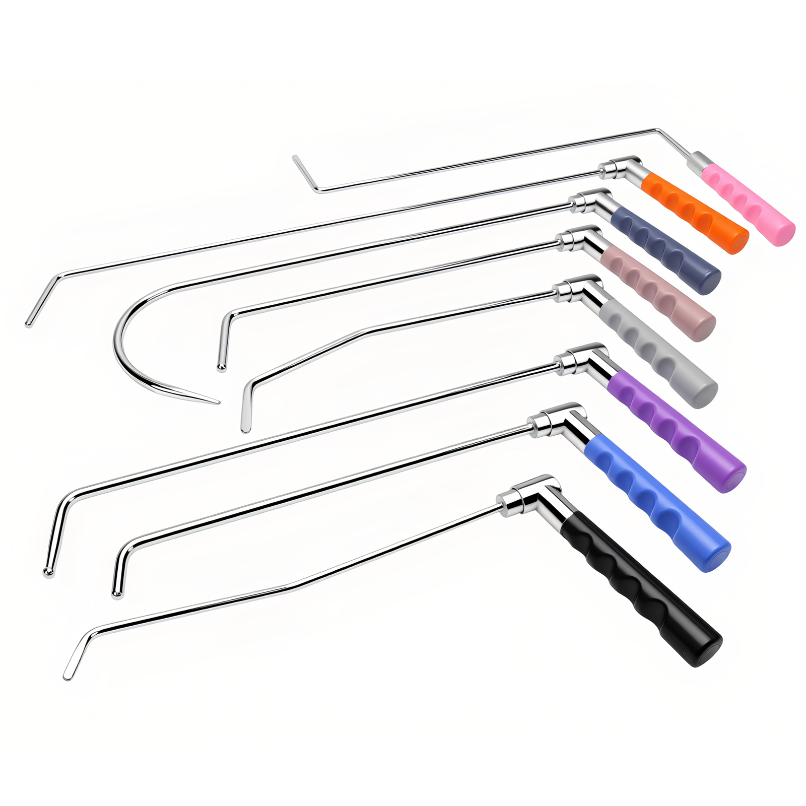 8PCS PDR Dent Repair Rod Set w - Electronics Repair Kit ulasan dan harga