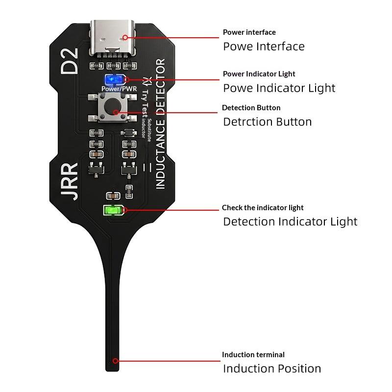 V2.0 Type-C Inductance Tester  - Electronics Repair Engineer ulasan dan harga