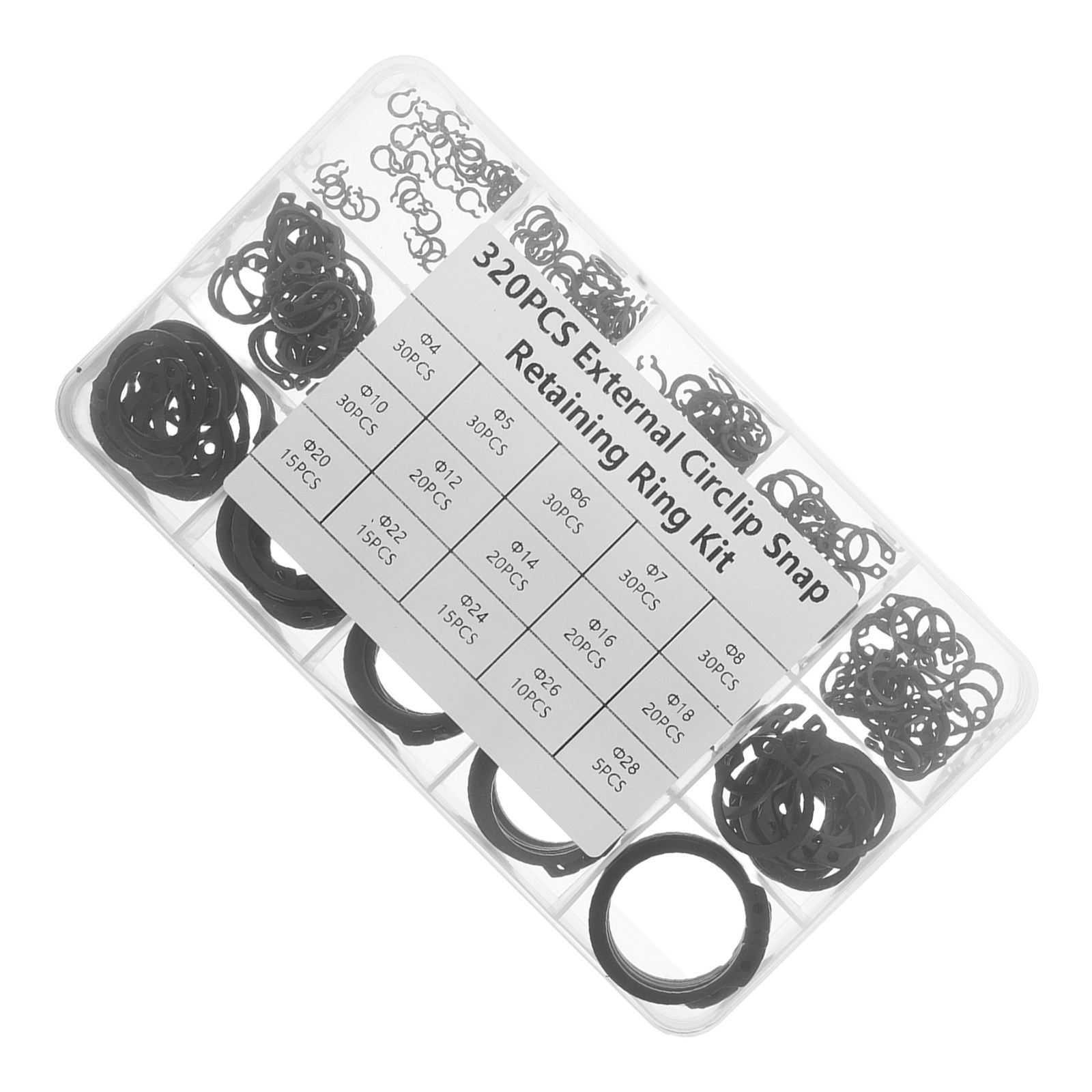 320Pcs Retaining Rings Assortm - Electronics Repair Kit ulasan dan harga