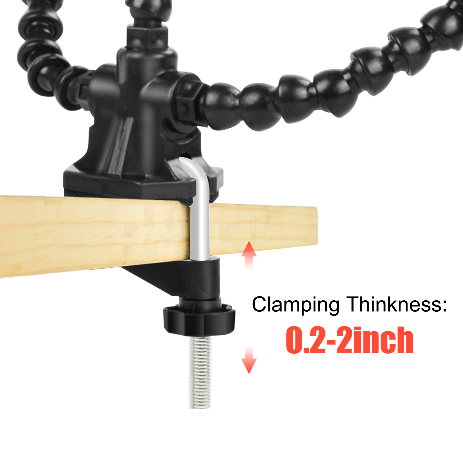 NEWACALOX Soldering Third Hand - Pcb Holder Clamp ulasan dan harga