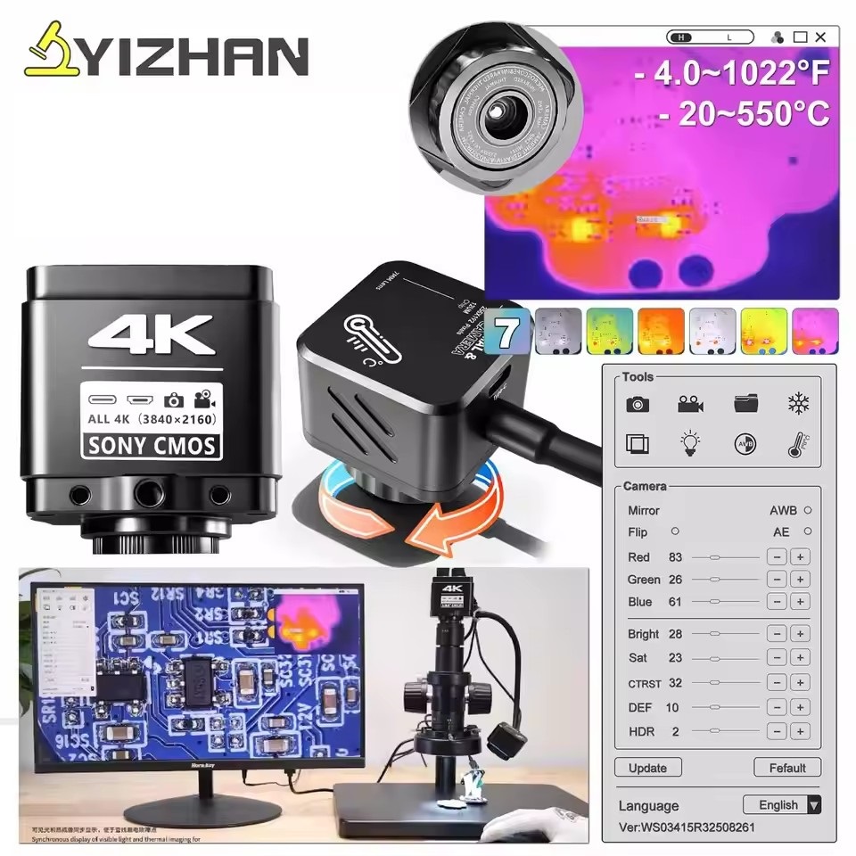 YIZHAN Thermal Imager 256*192  - Electronic Repair ulasan dan harga