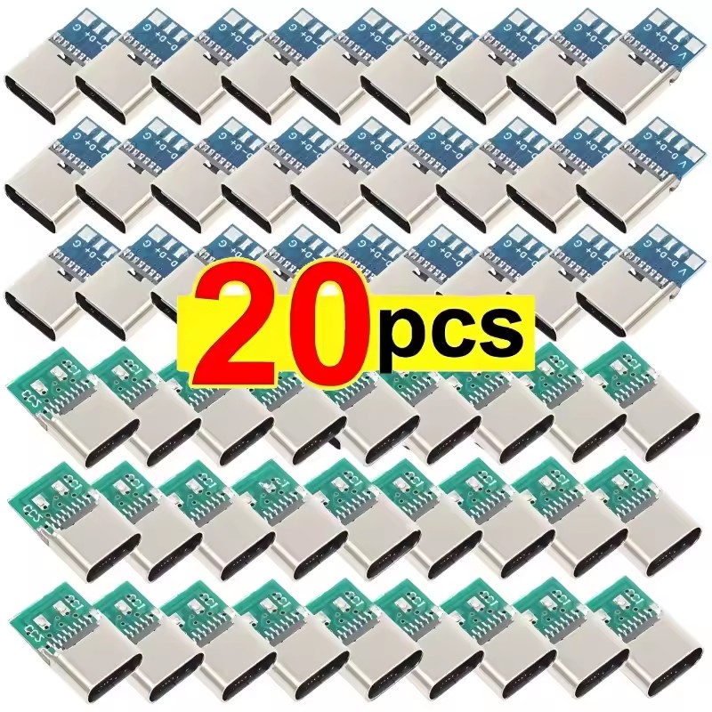 1-20Pcs Type C Female Connecto - Pcb Holder Clamp ulasan dan harga