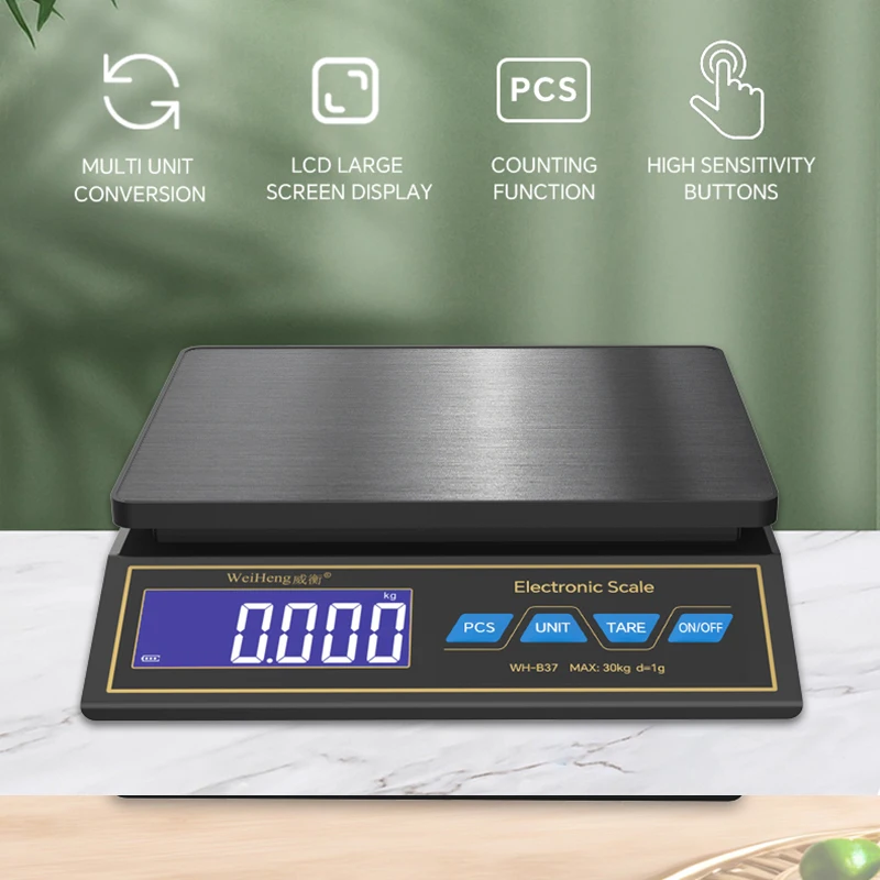 LCD Digital Kitchen Scale 30kg - Electronics Repair Workshop ulasan dan harga