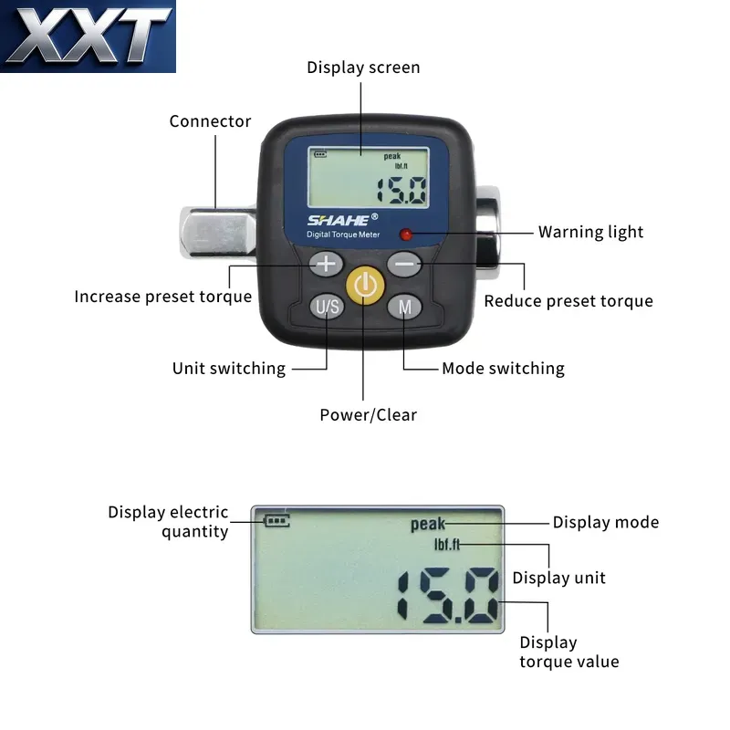 XXT Shahe Digital Torque Wrenc - Electronic Repair ulasan dan harga